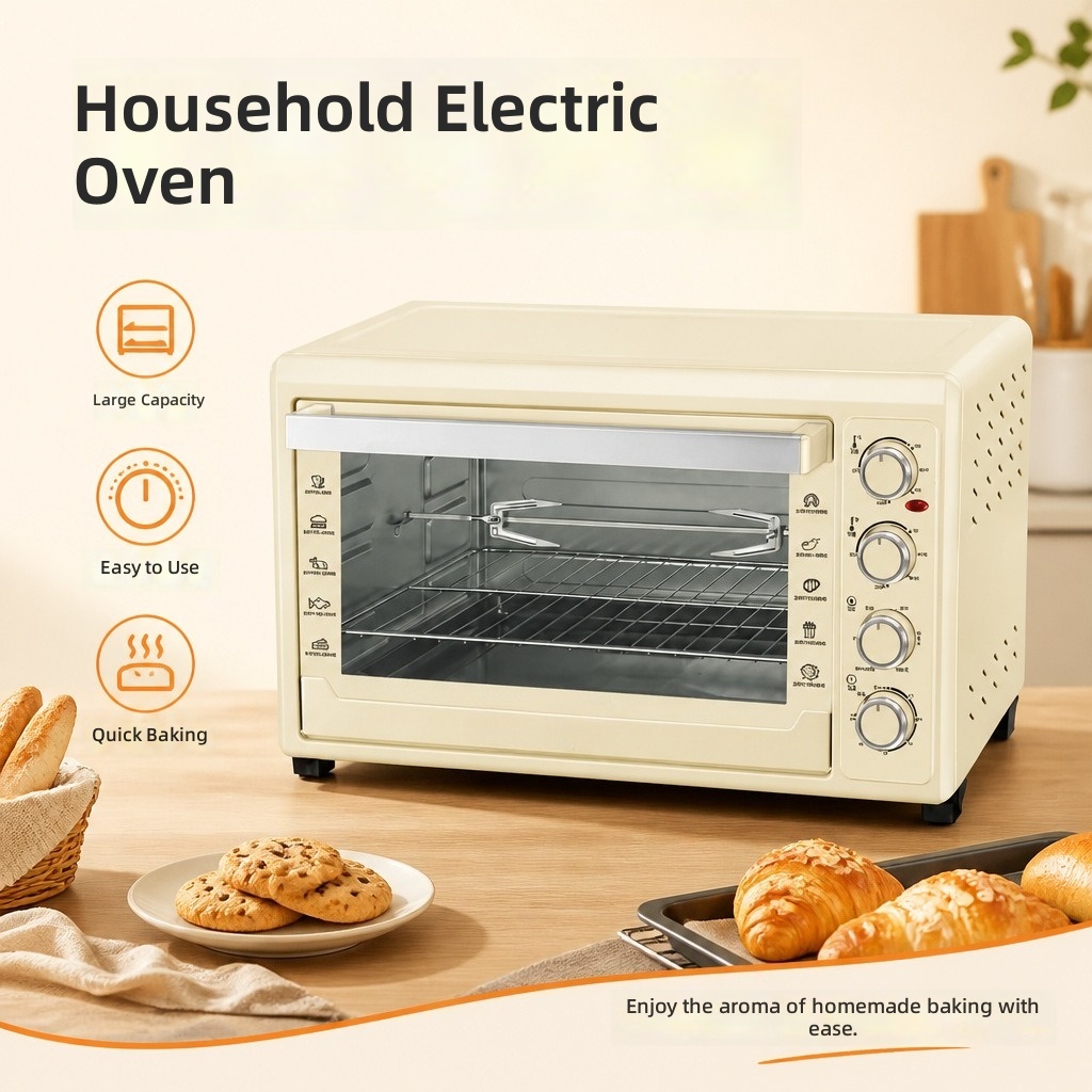 Kitchen Appliances Ideas - فرن كهربائي سعة 60 لتر، آلة