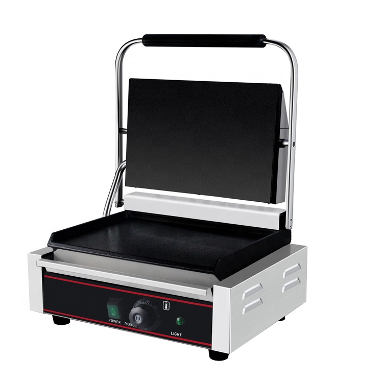 شواية تجارية CHZ-820B ذات سطح  - مراجعة Sandwich Press Grill وسعره