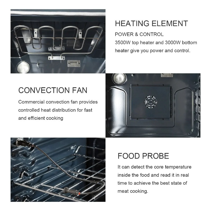 فرن كهربائي فاخر 30 بوصة 120 ف - مراجعة Kitchen Appliances Luxury وسعره