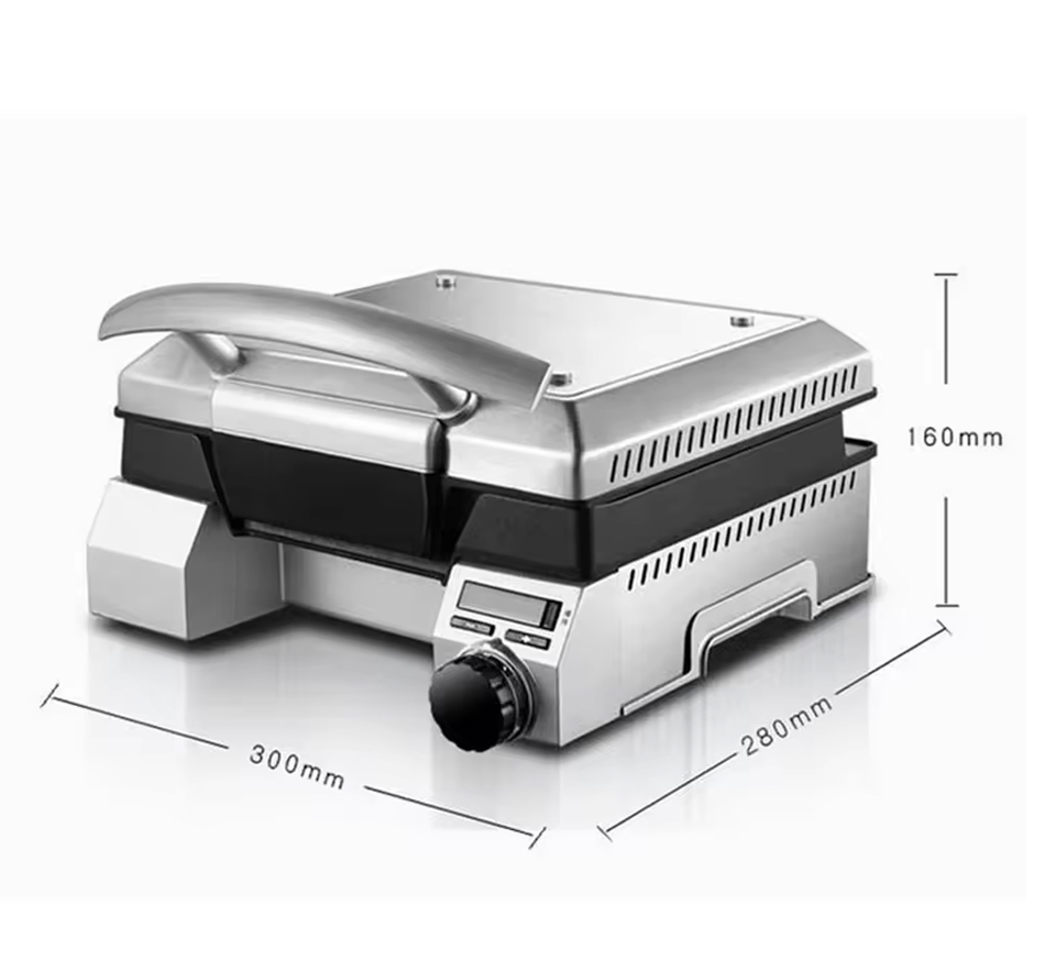 شواية ستيك كهربائية قابلة للفص - مراجعة Sandwich Press Grill وسعره