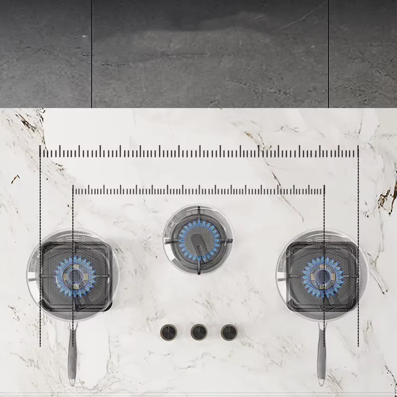 موقد غاز مدمج بثلاثة شعلات مع  - مراجعة Kitchen Appliances Luxury وسعره